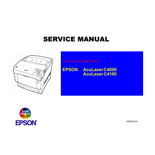 Epson AcuLaser C4100 English Service Manual ALC4000_C4100_D