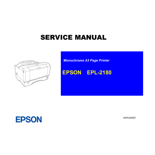 Epson EPL_N2180 English service manual