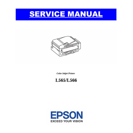 Epson EPSON L565 L566 565 566 Service Manual Repair Information (English)