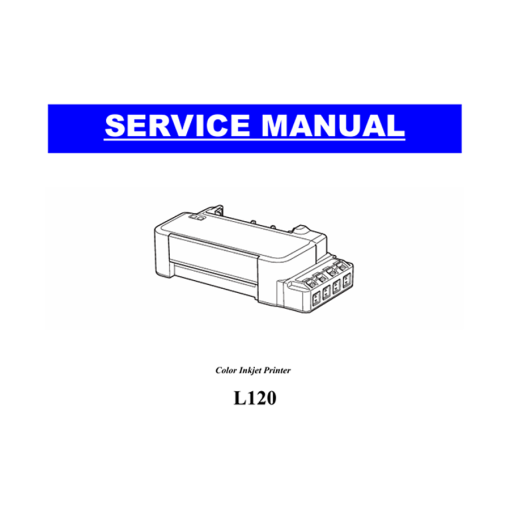 Epson L120 120 inkjet printer English service manual