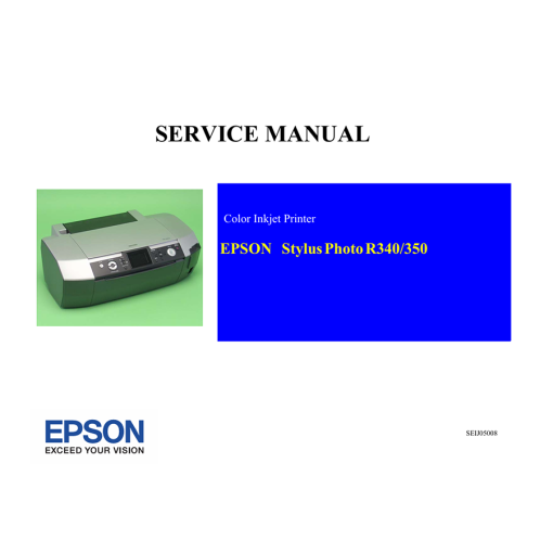 Epson R340 R350 English service manual