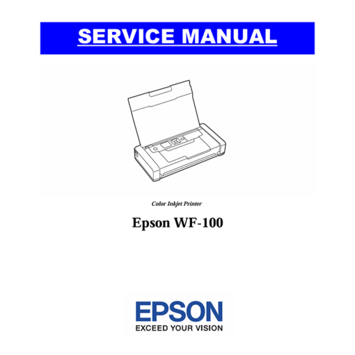 Epson WF-100_E English service manual