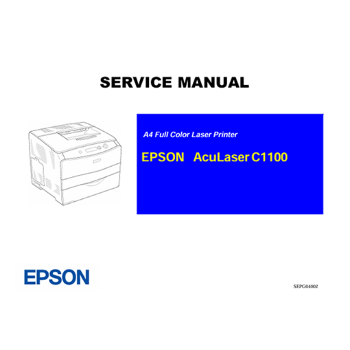 Epson_C1100 Service Manual